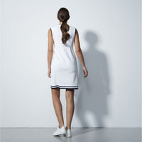 Awara White Knit Sleeveless Dress - Fairway Fittings