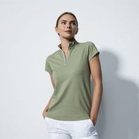 Kim Cap Sleeve Polo Shirt - Hedge - Fairway Fittings