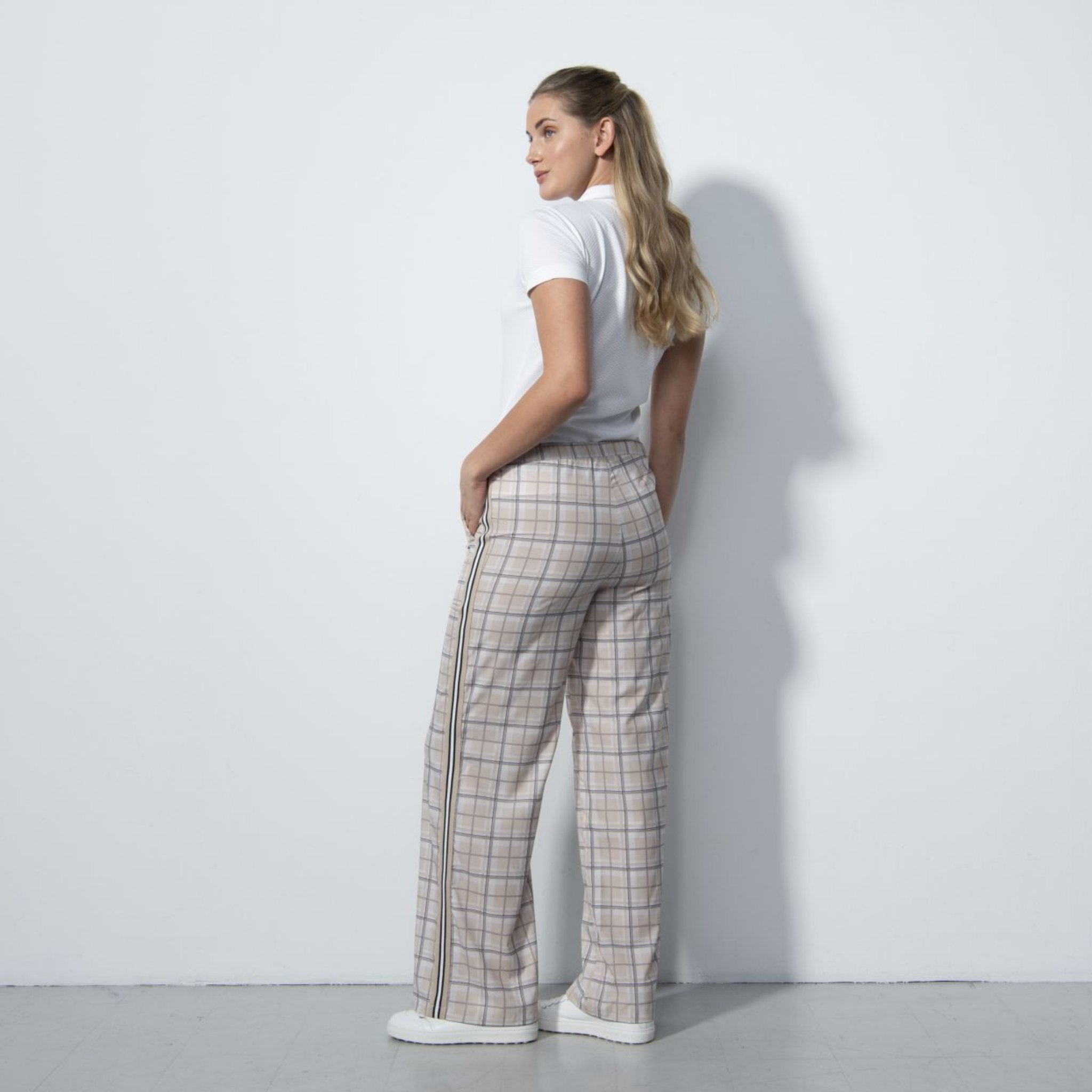 Pantin Sand Check Pants - Fairway Fittings