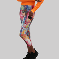 Women's Capri Leggings - Monet - Fairway Fittings