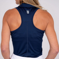 Racerback Golf Shirt - Navy