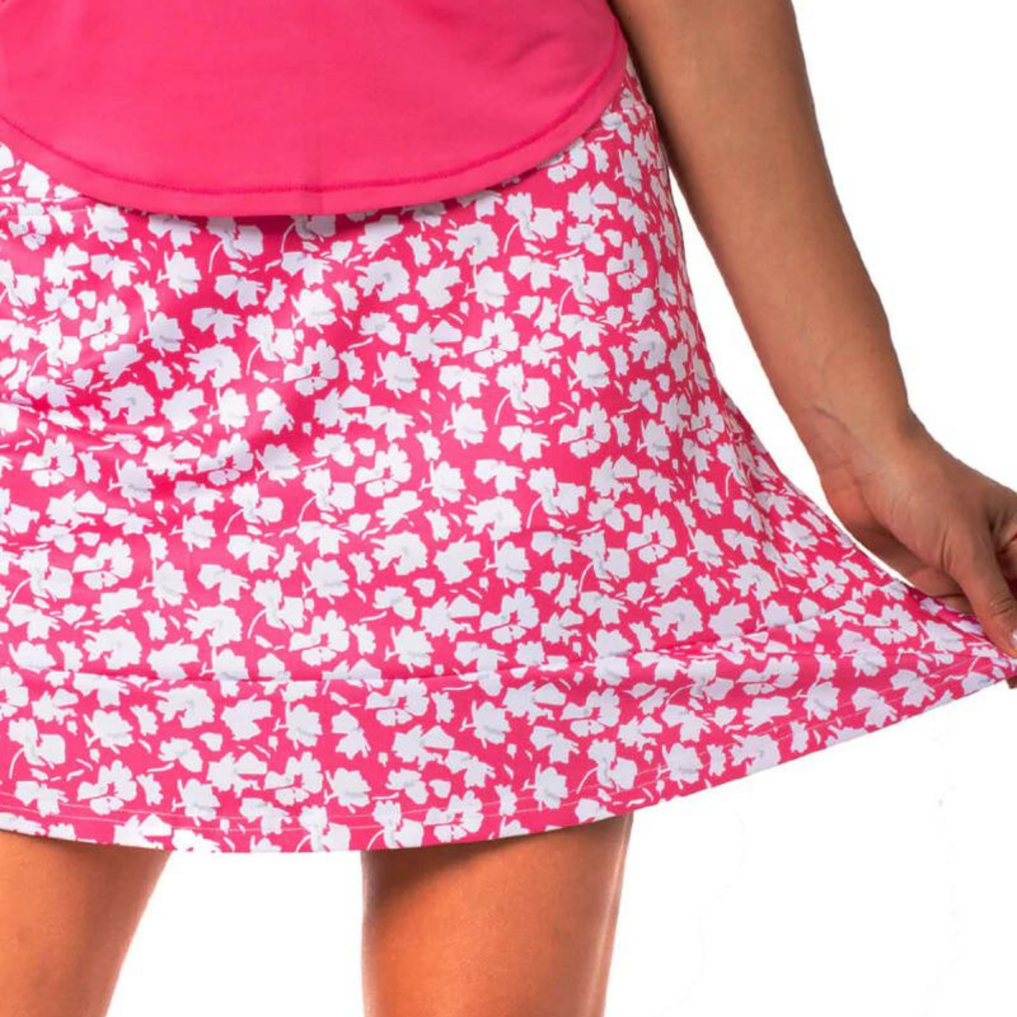 Pull-On Ruffle Stretch Skort 16.5" | Sprinkles - Golftini. Fairway Fittings - Women's Golf & Athleisure Wear Boutique.
