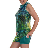 A-Line Art Golf Skort - Pause & Reflect - Fairway Fittings