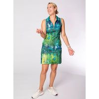 A-Line Art Golf Skort - Pause & Reflect - Fairway Fittings