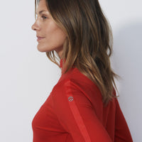Anna Mandarine Long Sleeve Full Zip Top - Fairway Fittings