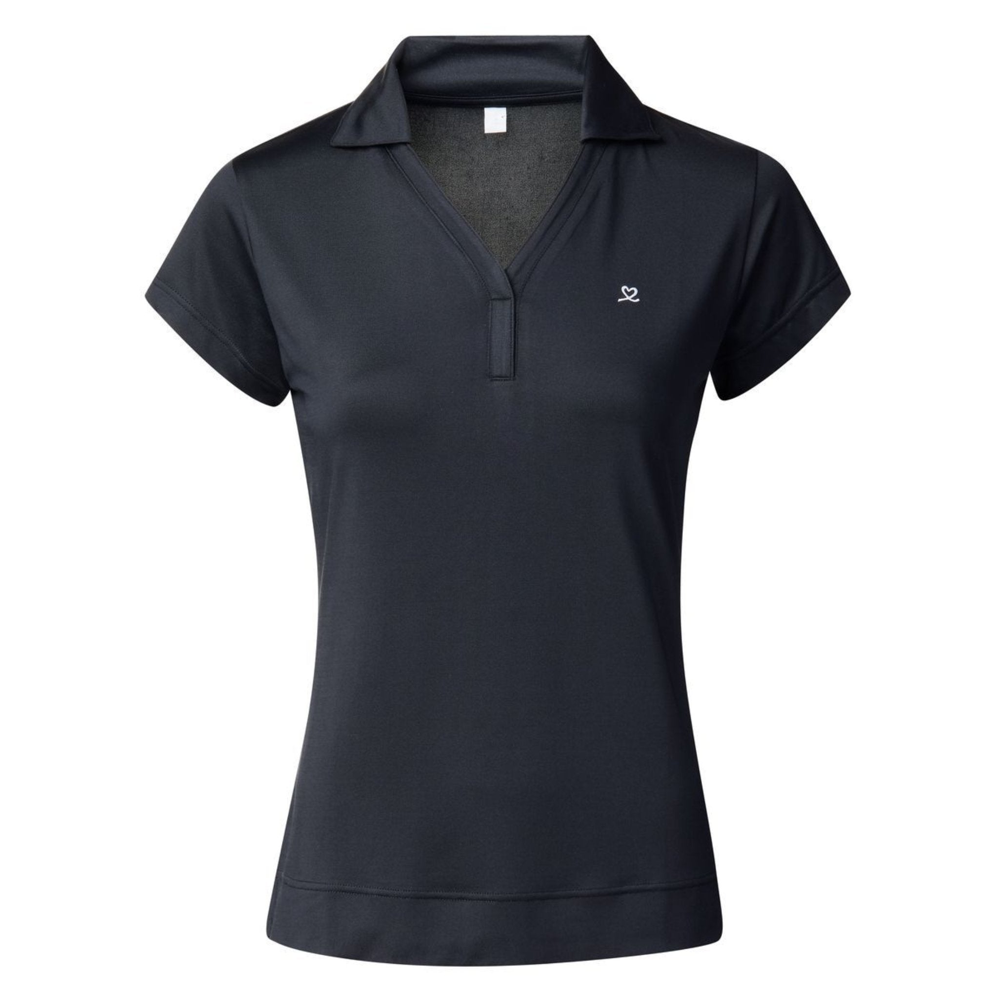 Anzio Navy Cap Sleeve Polo Shirt - Fairway Fittings
