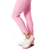 Bubble Gum Pink Pull-On Stretch Ankle Pant - Fairway Fittings