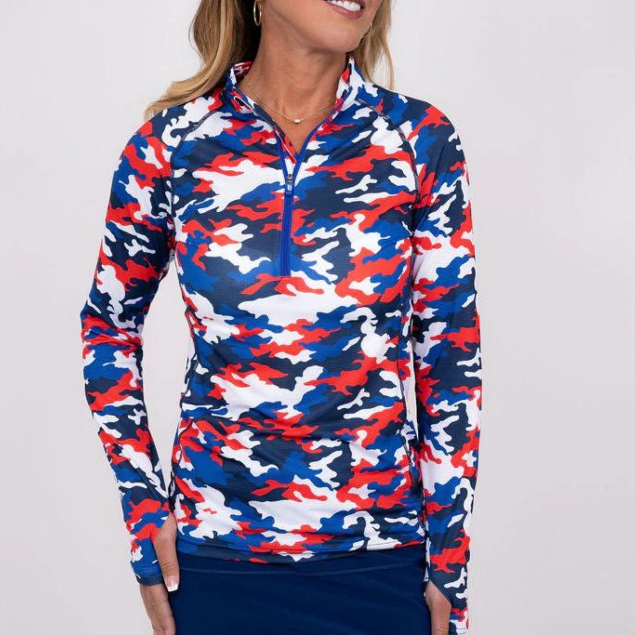 Camo Sun Shirt - USA Edition - Fairway Fittings