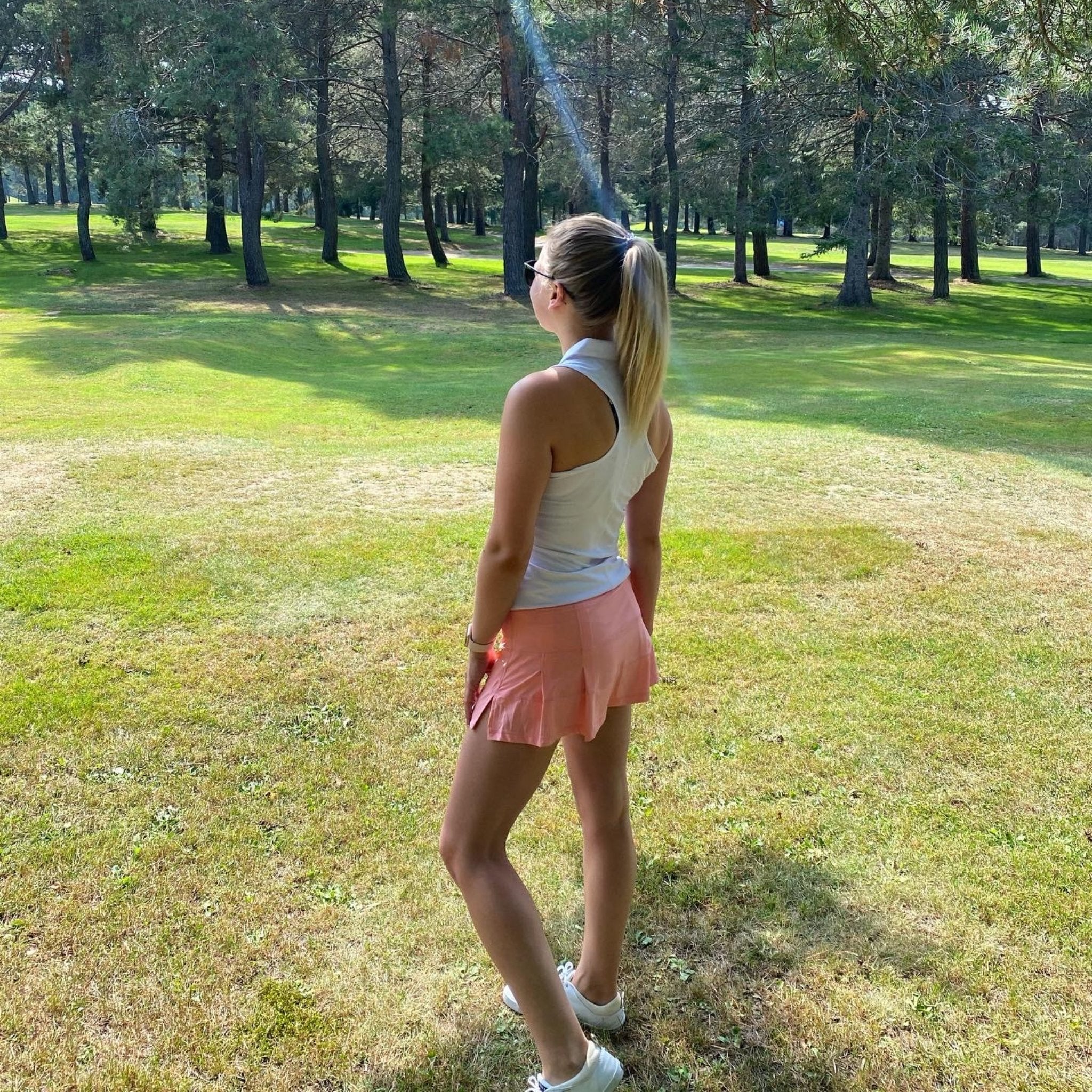 Camouflage Racerback 2.0 - White - Fairway Fittings