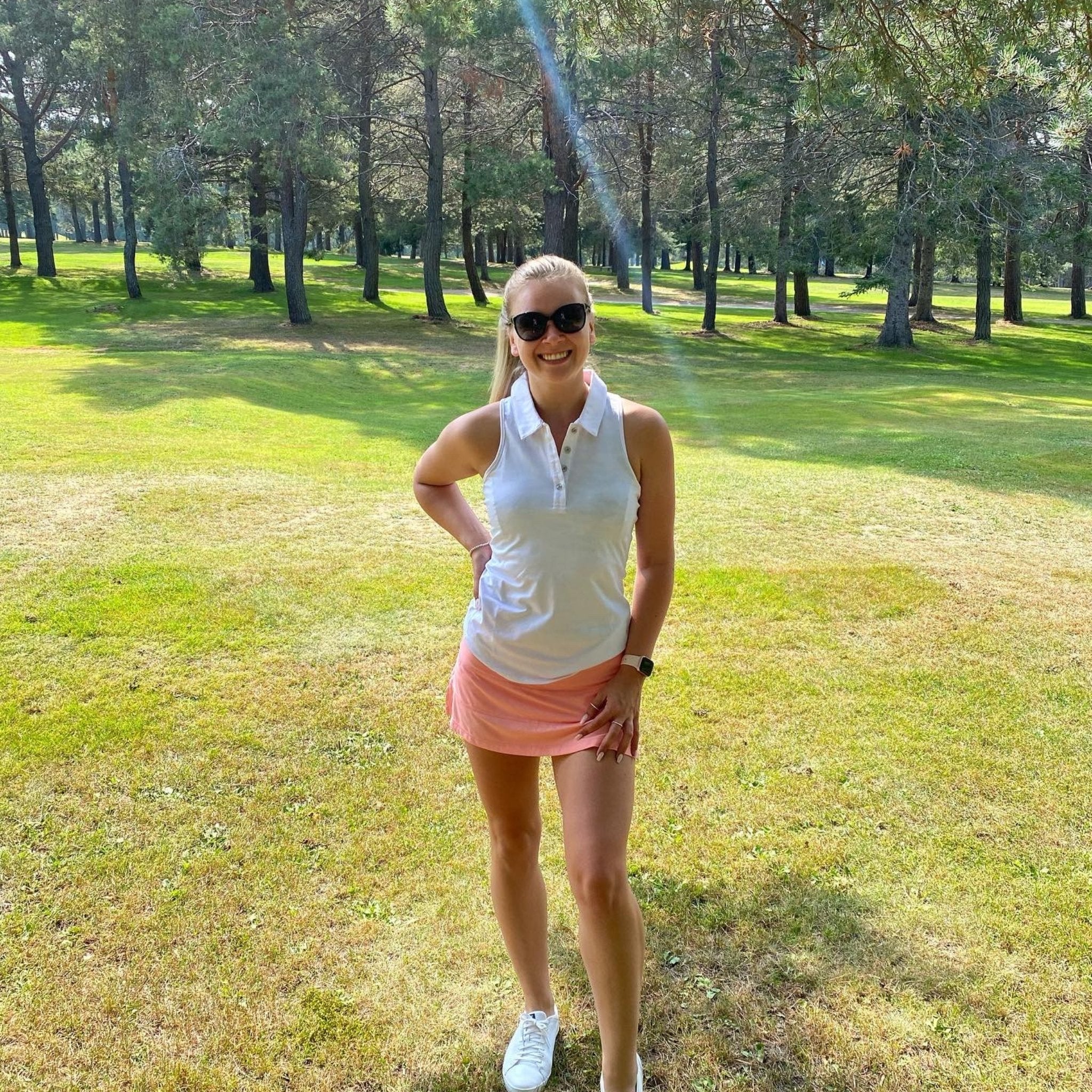 Camouflage Racerback 2.0 - White - Fairway Fittings