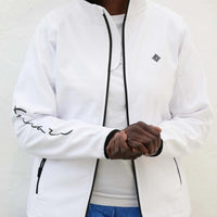 Famara Jacket - White - Fairway Fittings
