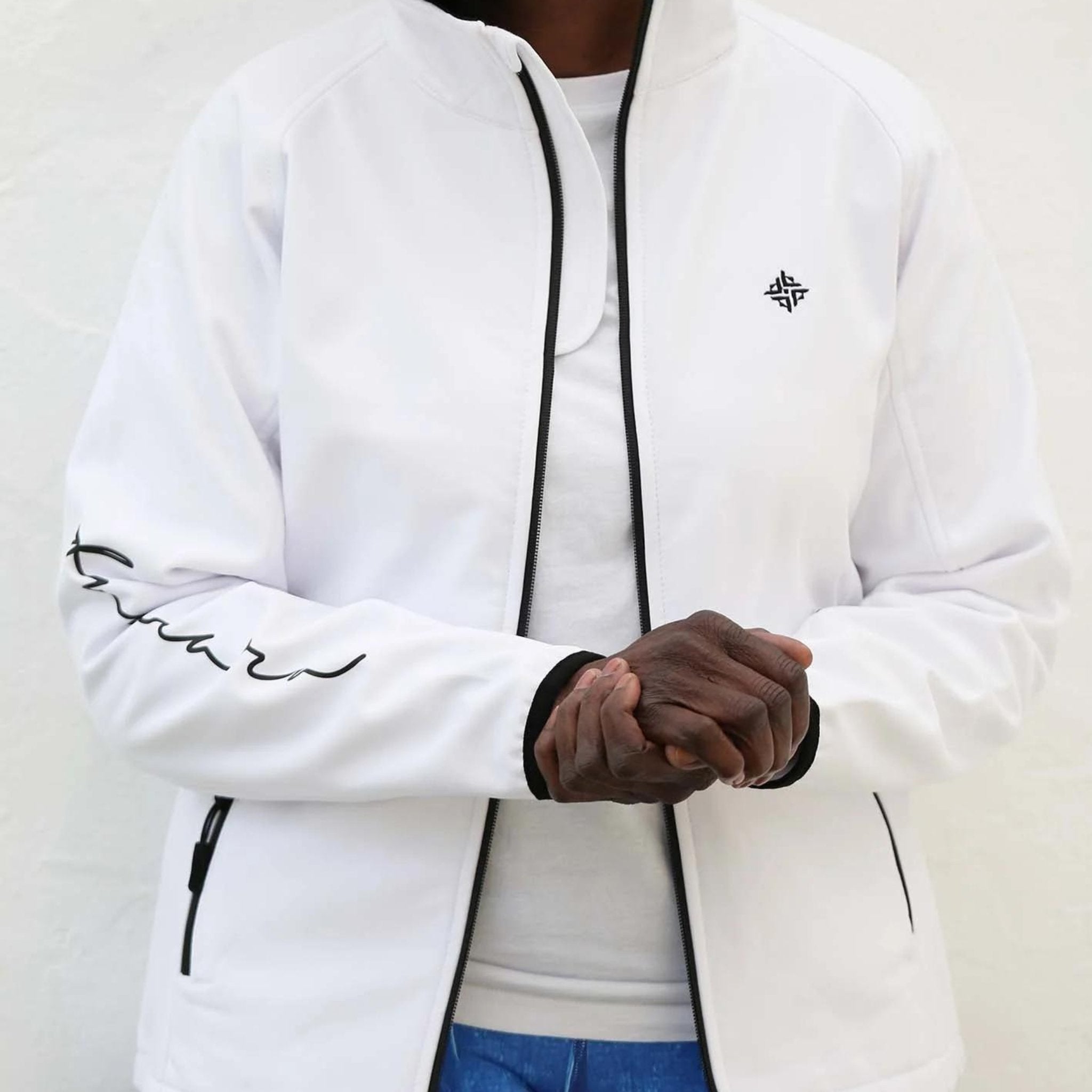 Famara Jacket - White - Fairway Fittings