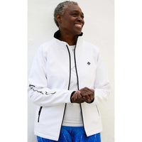 Famara Jacket - White - Fairway Fittings