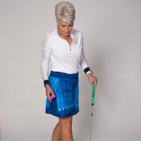 Heritage Sheer Sleeve Golf Shirt – White - Fairway Fittings