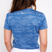 Jordan's Collarless Short Sleeve - Blue - Fairway Fittings