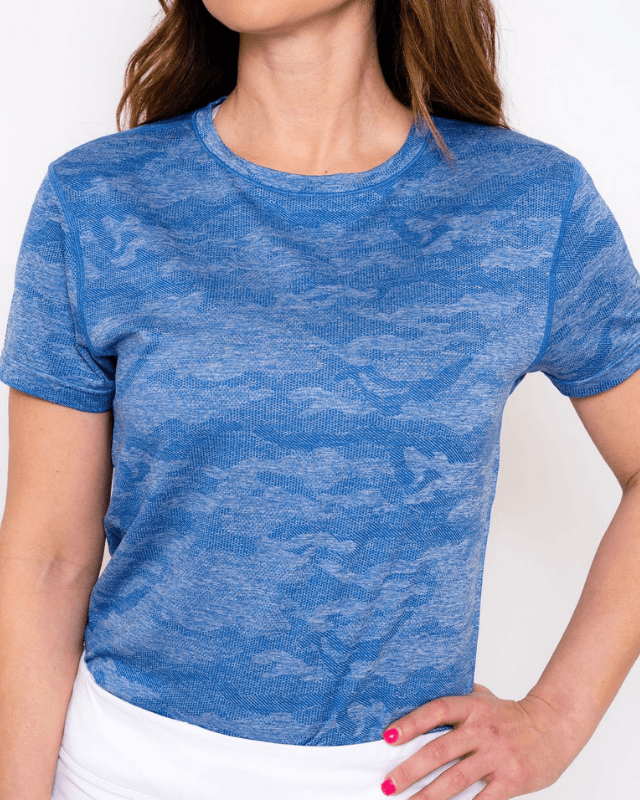 Jordan's Short Sleeve - Ghost Camo Blue - Fairway Fittings