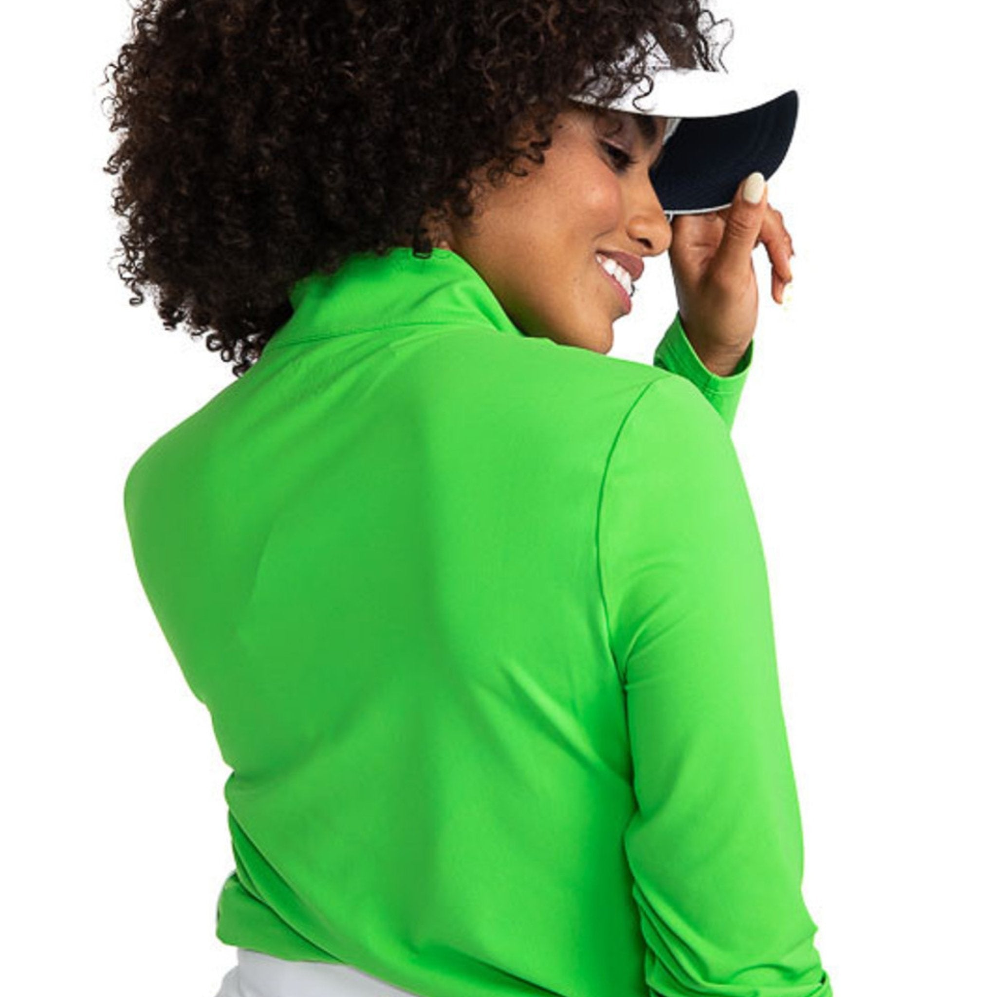 Keep it Covered Longsleeve Golf Top - Fairway Green - Fairway Fittings