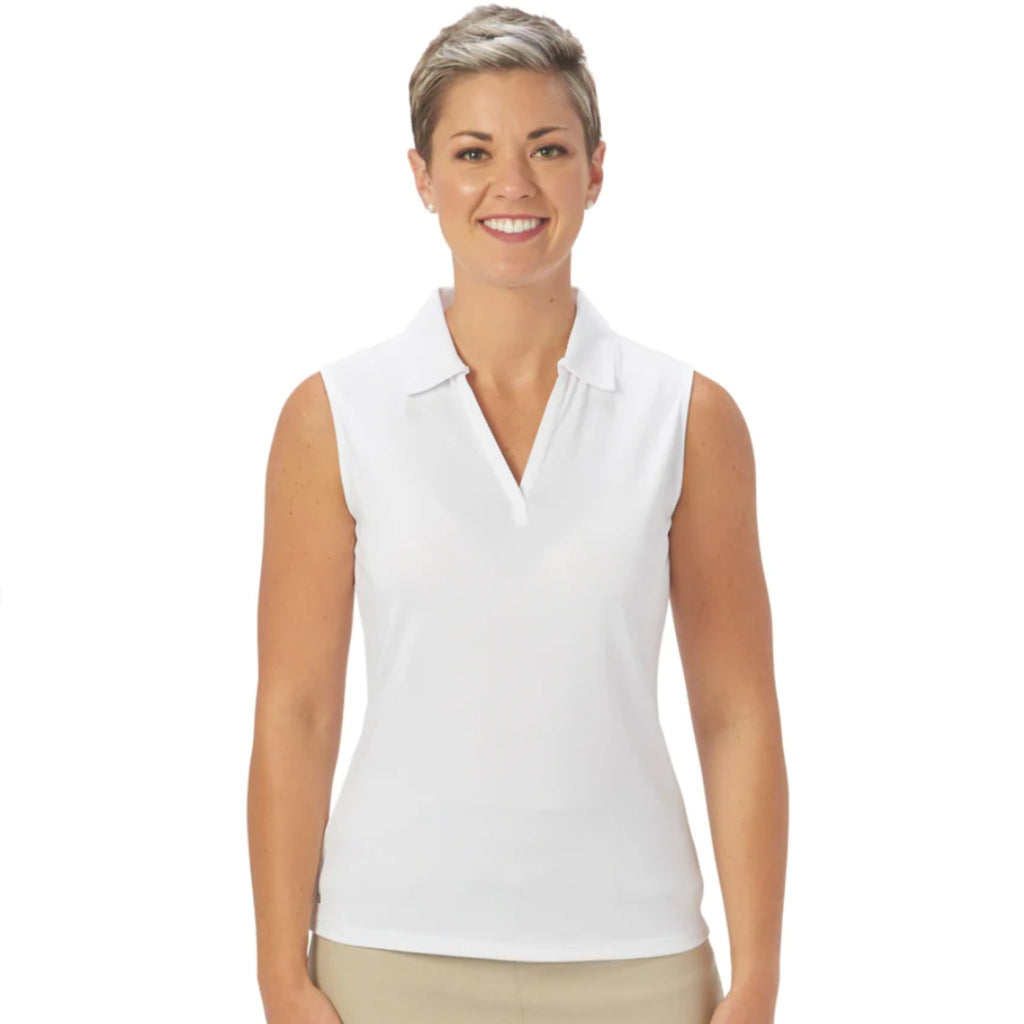 Nancy Lopez Legacy sleeveless polo - Aster