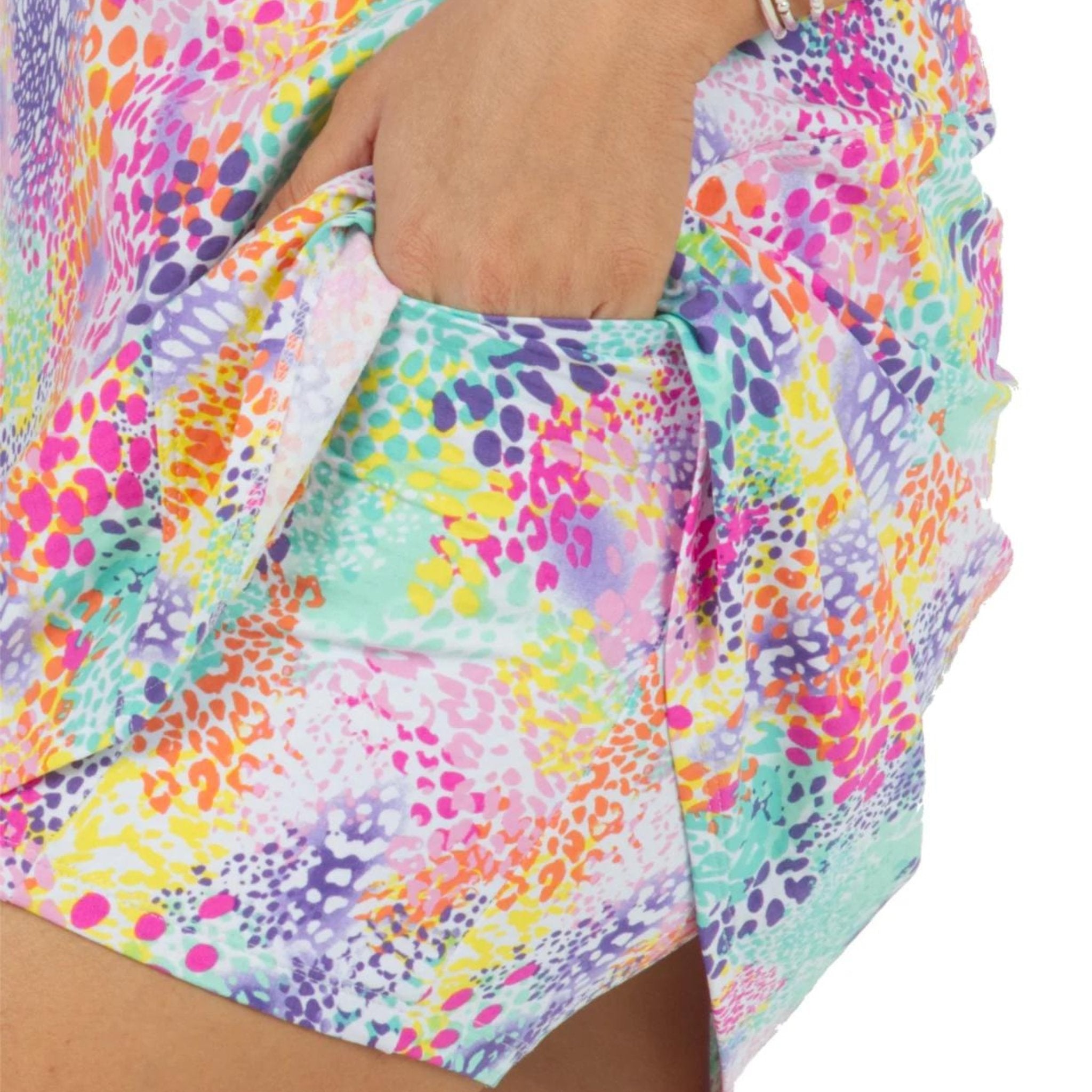 Lessie Print Skort - Fairway Fittings