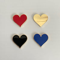 Magnetic Heart Golf Ball Marker Bundle of 4 - Fairway Fittings - Fairway Fittings