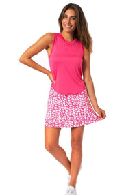 Pull-On Ruffle Stretch Skort 16.5" | Sprinkles - Golftini. Fairway Fittings - Women's Golf & Athleisure Wear Boutique.