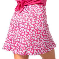 Pull-On Ruffle Stretch Skort 16.5" | Sprinkles - Golftini. Fairway Fittings - Women's Golf & Athleisure Wear Boutique.