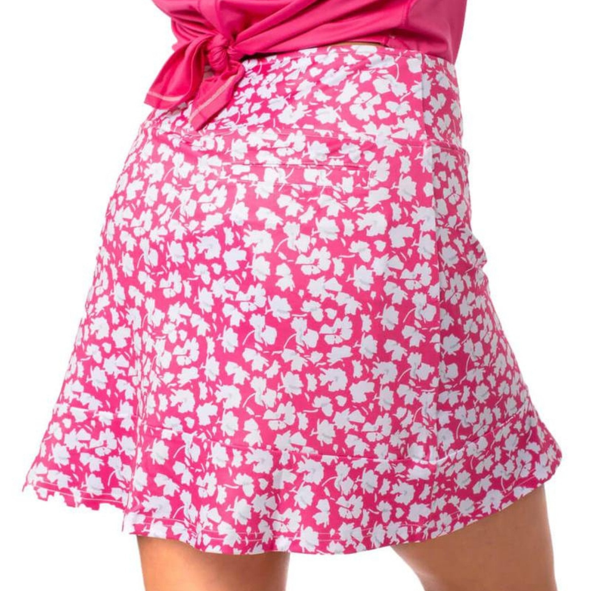 Pull-On Ruffle Stretch Skort 16.5" | Sprinkles - Golftini. Fairway Fittings - Women's Golf & Athleisure Wear Boutique.