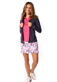 Pull-On Ruffle Stretch Skort 18" | Big Bang - Golftini. Fairway Fittings - Women's Golf & Athleisure Wear Boutique.
