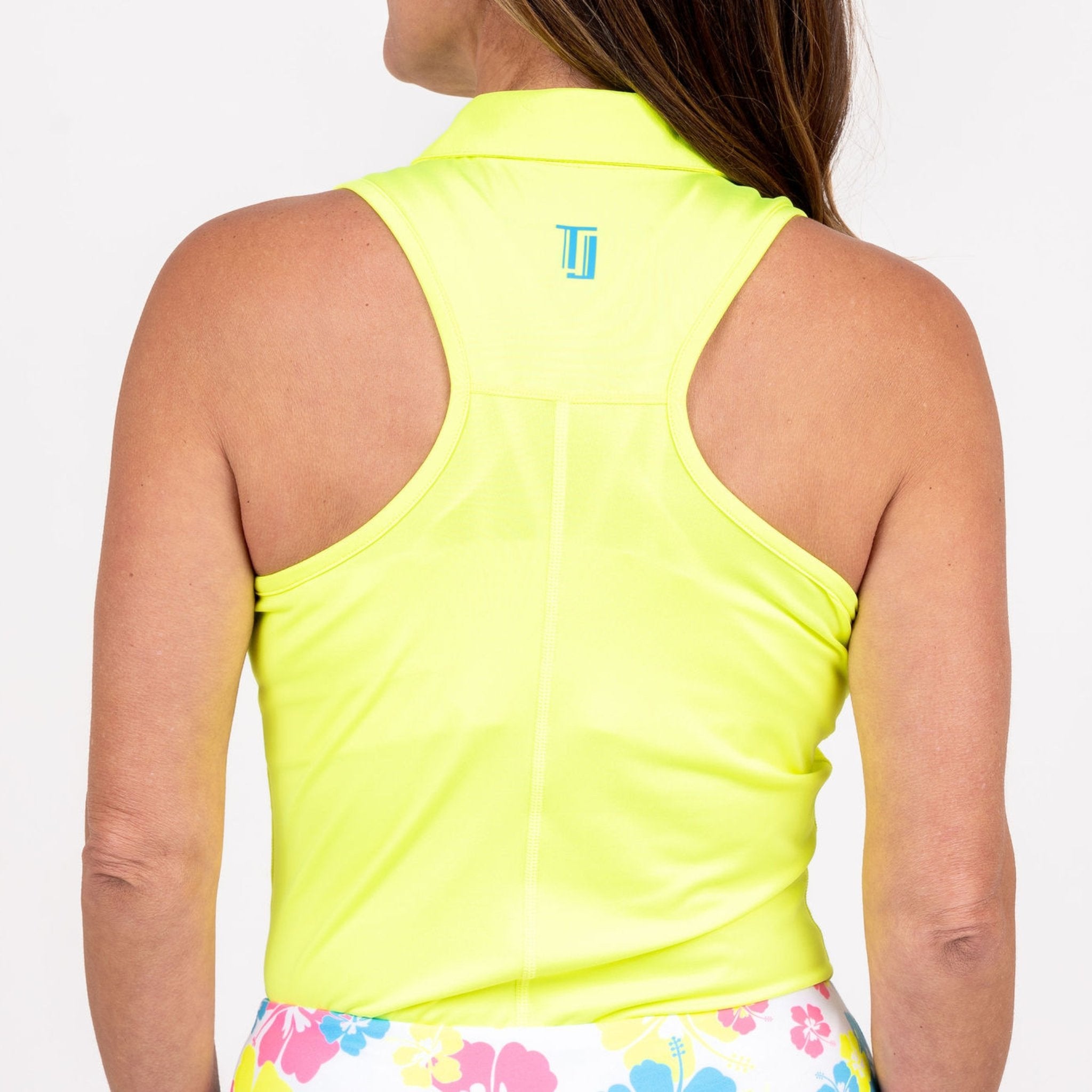 Racerback Golf Shirt - Neon Yellow - Fairway Fittings