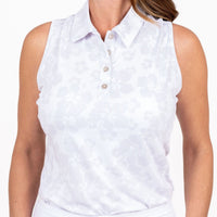 Sleeveless Ghost Hibiscus - White - Fairway Fittings