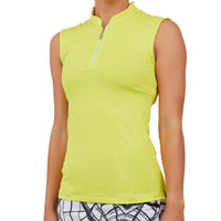Sleeveless Golf Top - Citrus - Fairway Fittings