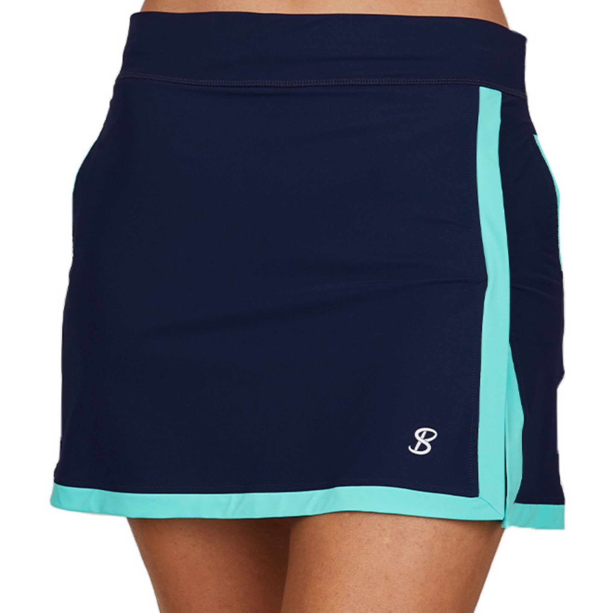 Speed Lines Navy Skort - 16" - Fairway Fittings