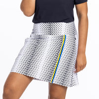 Summer Sass Golf Skort - Tread Lightly Black - Fairway Fittings