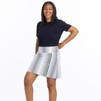 Summer Sass Golf Skort - Tread Lightly Black - Fairway Fittings