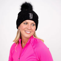TJ Beanie - Black/Pink - Fairway Fittings