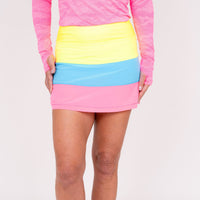 TJ Tour Neon Skirt - Tri Color - Fairway Fittings