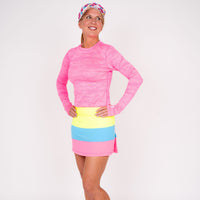 TJ Tour Neon Skirt - Tri Color - Fairway Fittings