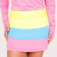 TJ Tour Neon Skirt - Tri Color - Fairway Fittings
