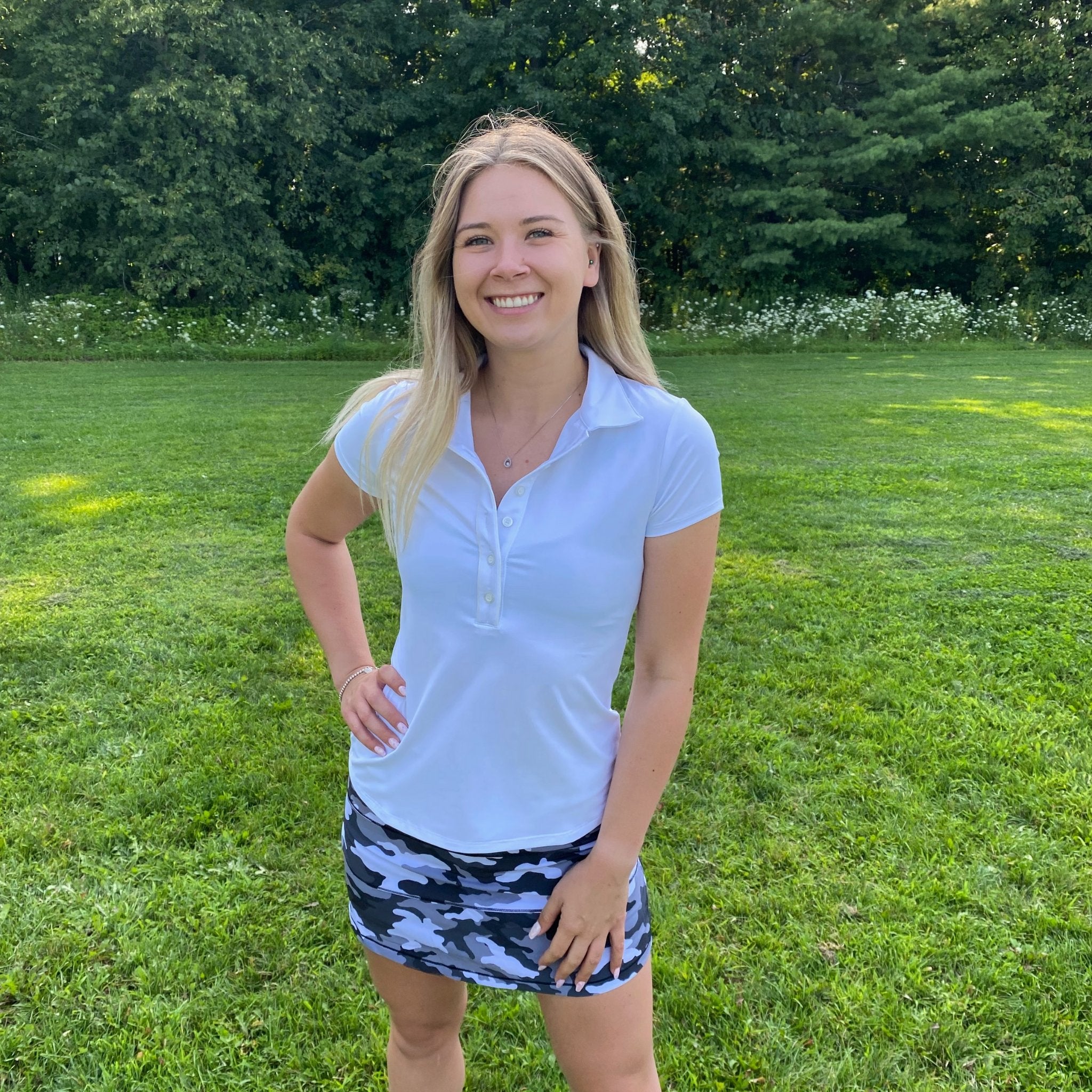 TJ Tour Snow Camo Skirt - Fairway Fittings