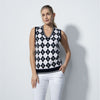 Abruzzo Navy Argyle Sweater Vest - Fairway Fittings