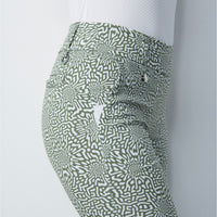 Antony Magic Green Print Ankle Pants - Fairway Fittings