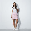 Neapel Pink Geometric Print Skort 18" - Fairway Fittings