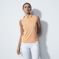 Peoria Kumquat Sleeveless Polo Shirt - Fairway Fittings