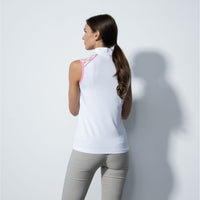 Perugia White Sleeveless Polo Shirt - Fairway Fittings