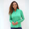 Sheer Sleeve Golf Shirt – Emerald - Fairway Fittings