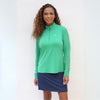 Sheer Sleeve Golf Shirt – Emerald - Fairway Fittings