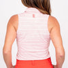 Sleeveless Shirt - Lined Up Red - Fairway Fittings