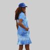 Women's Short Sleeve Frill Golf Dress – Periwinkle - Fairway Fittings