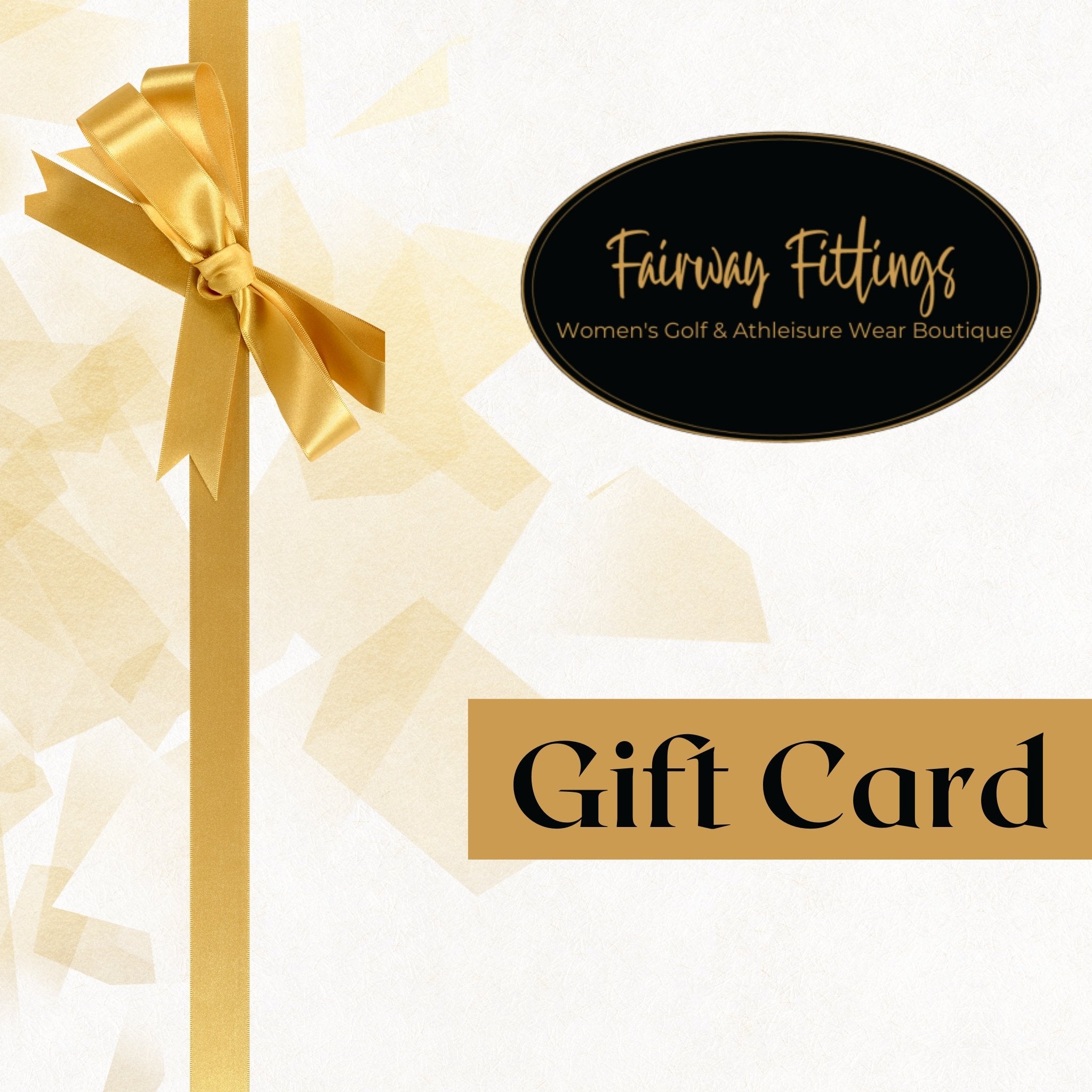 Fairway Fittings - Gift Card - Fairway Fittings