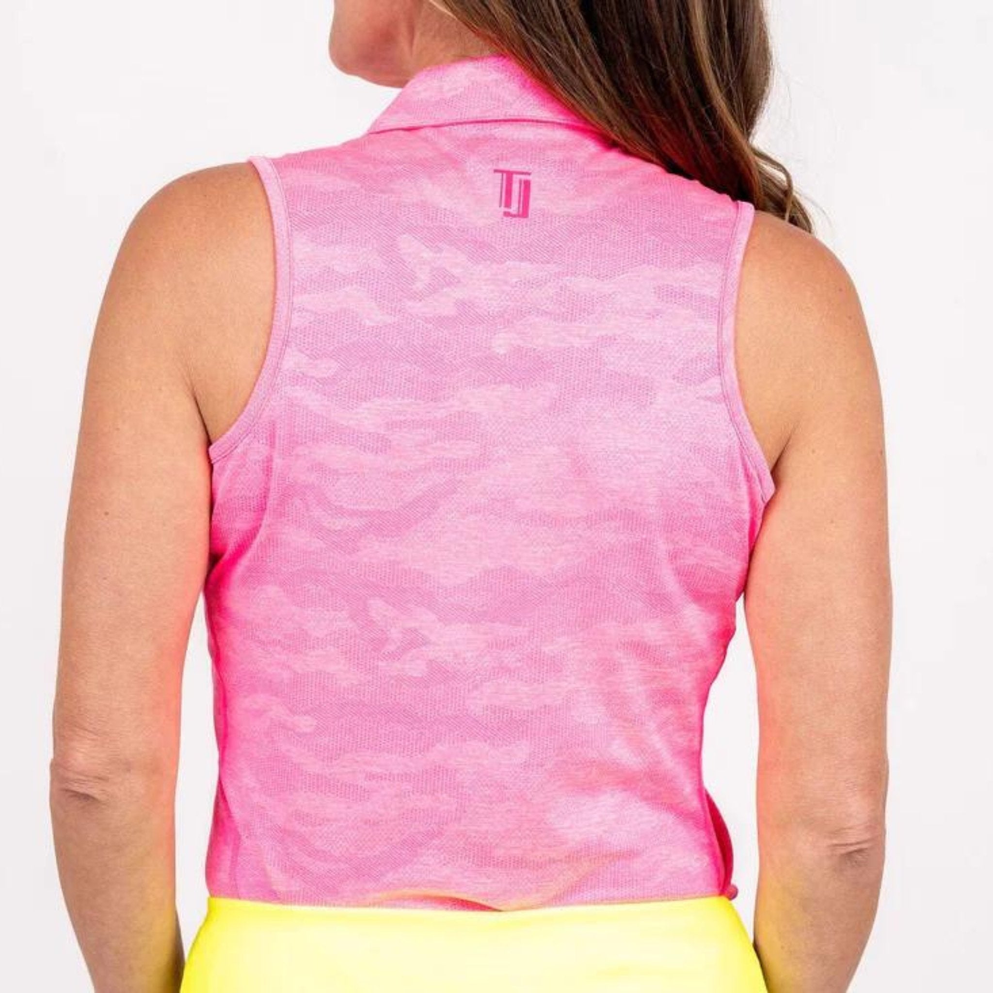 Ghost Camouflage Sleeveless - Bright Neon Pink - Fairway Fittings